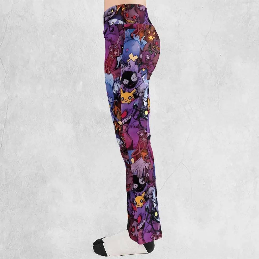 Scaries Poison Pokemon Flare Leggings - 3