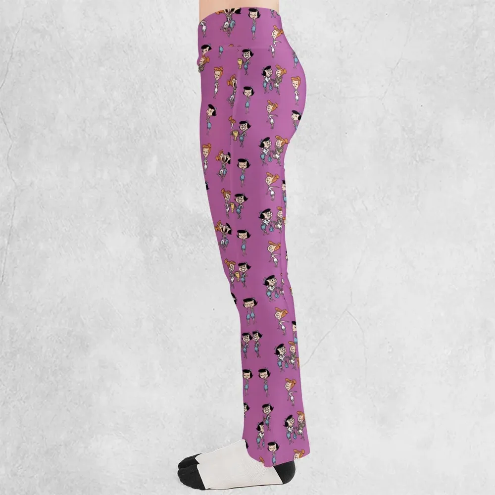 Wilma and Betty The Flintstones Flare Leggings - 3