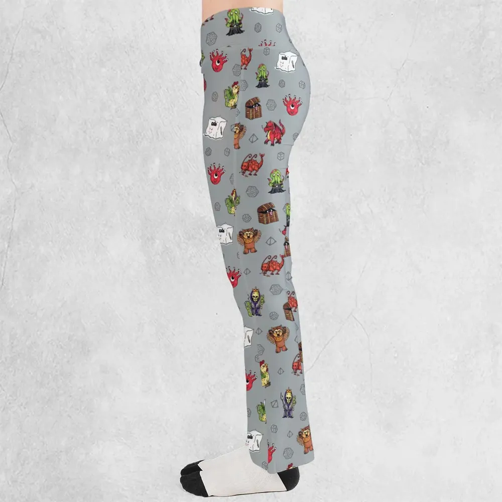 Little Monsters DnD Flare Leggings - 3