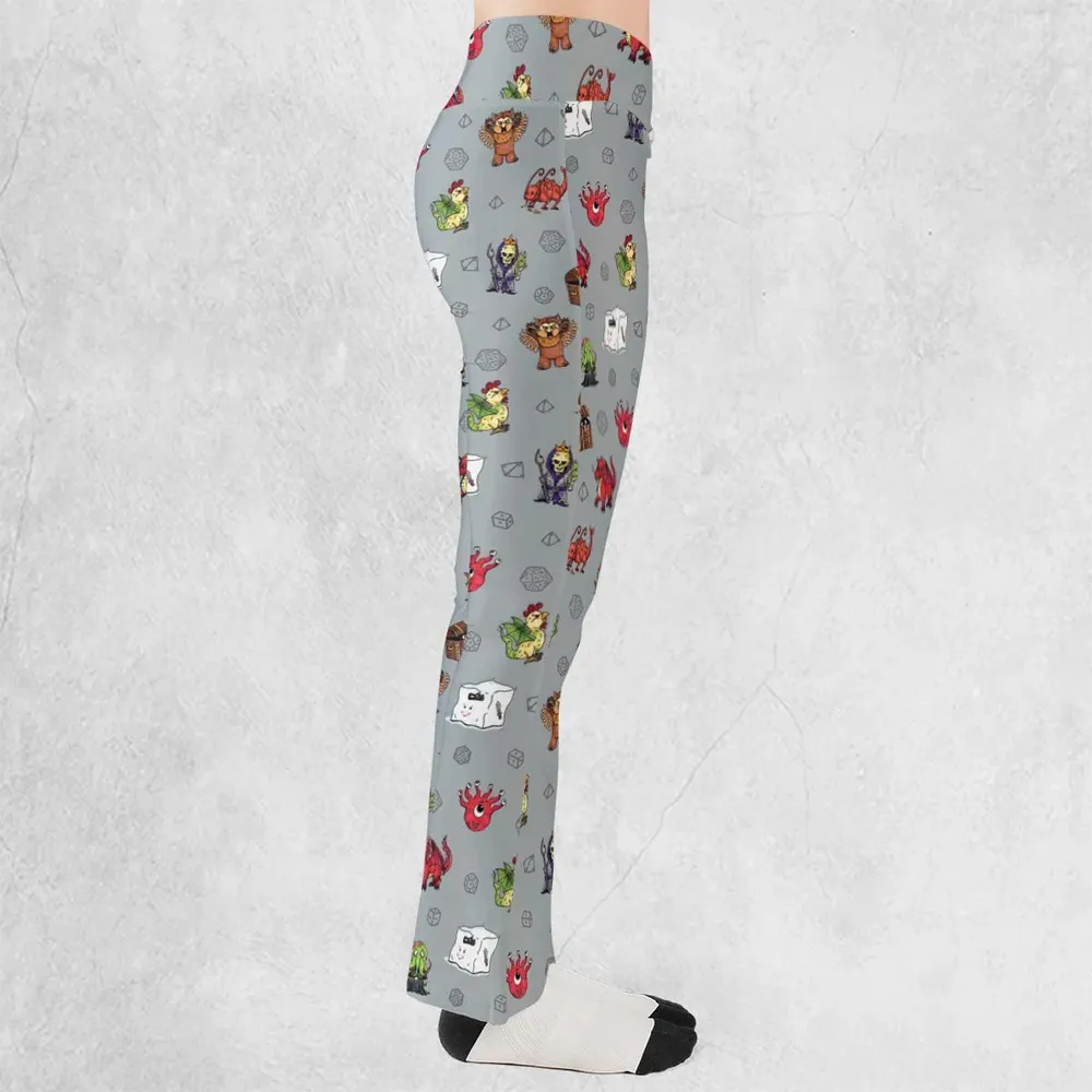Little Monsters DnD Flare Leggings - 2