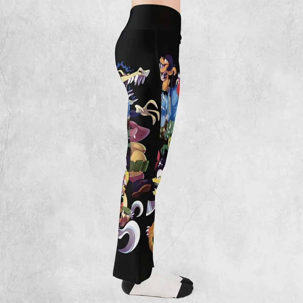 Krem Krew Donkey Kong Flare Leggings - 2