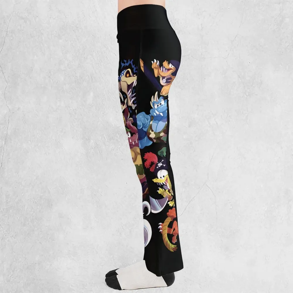 Krem Krew Donkey Kong Flare Leggings - 3