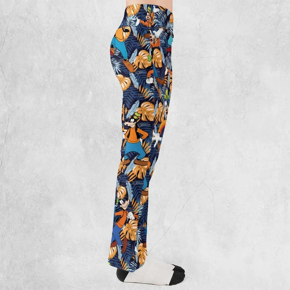 Goofy Aloha Flare Leggings - 2