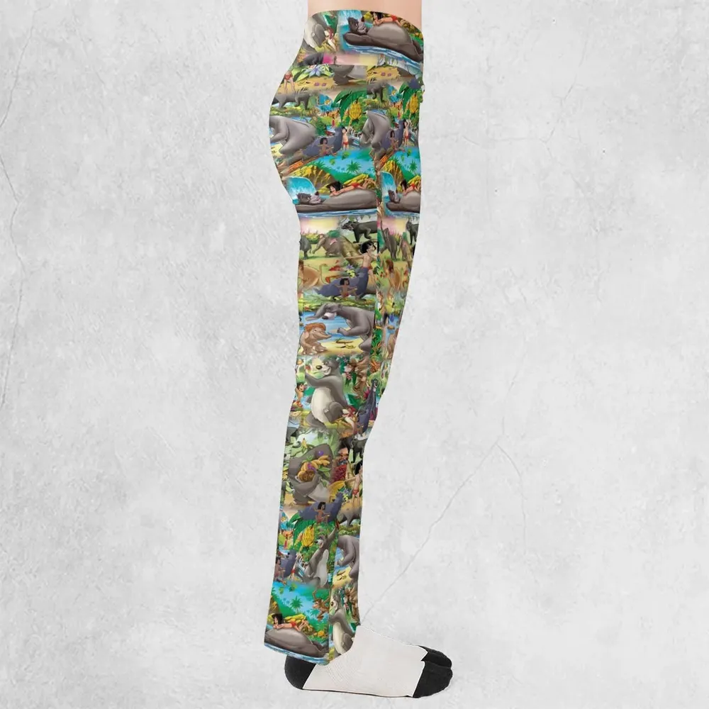 The Jungle Book Rudyard Kipling Seamless Flare Leggings - 2