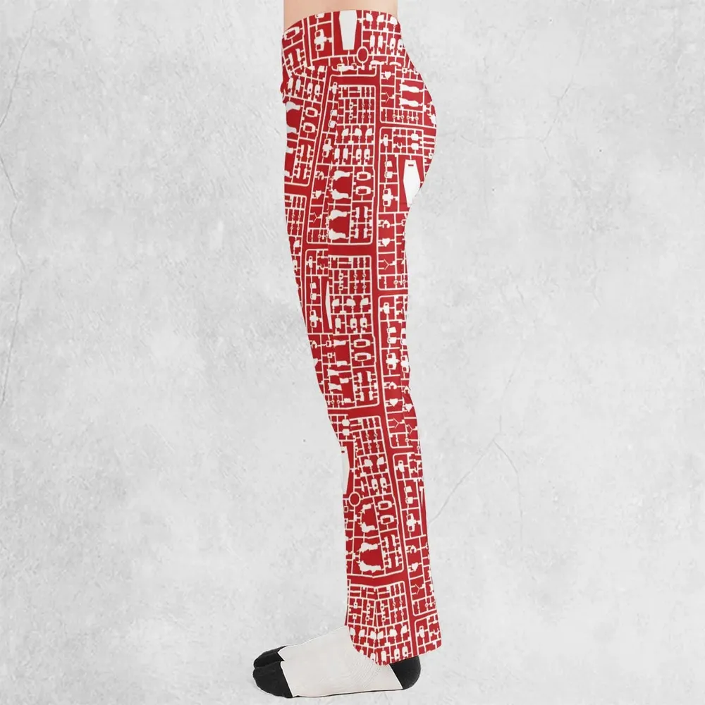 Gundam Runner Flare Leggings - 3
