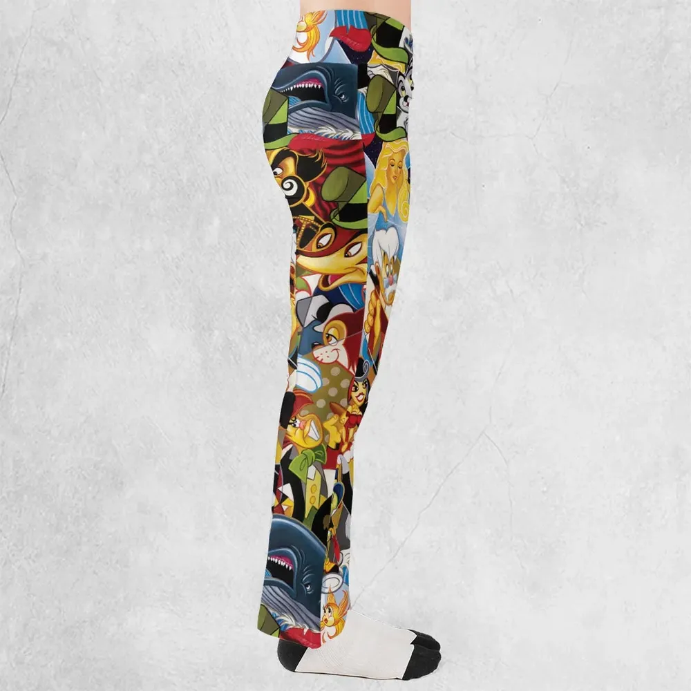 Pinocchio Seamless Flare Leggings - 2