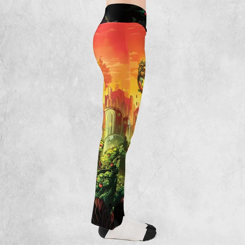 Plumber Kingdom Super Mario Flare Leggings - 2
