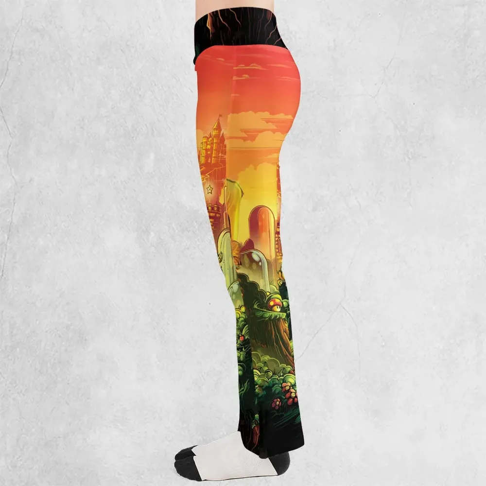 Plumber Kingdom Super Mario Flare Leggings - 3