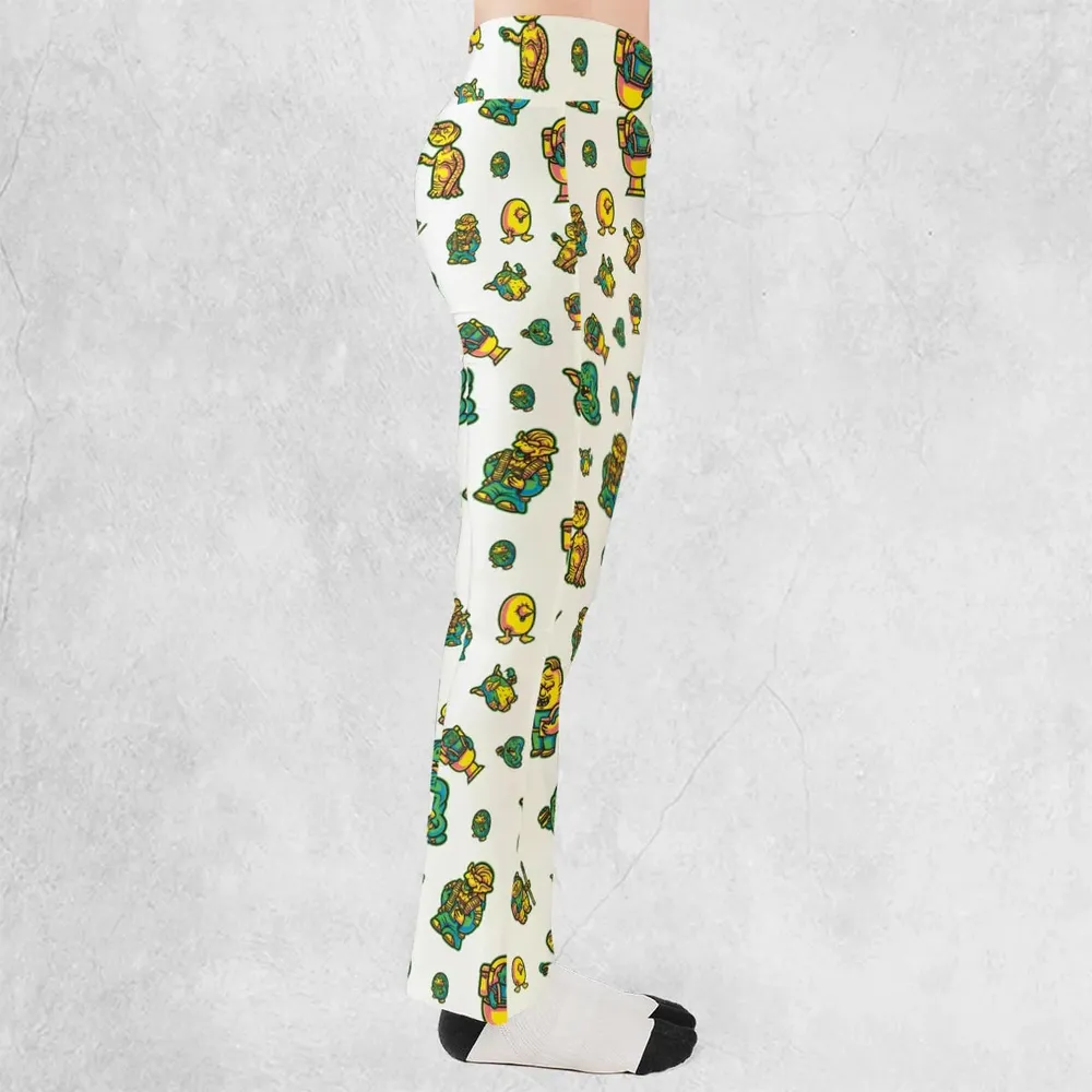 80s But Goodies Flare Leggings - 2