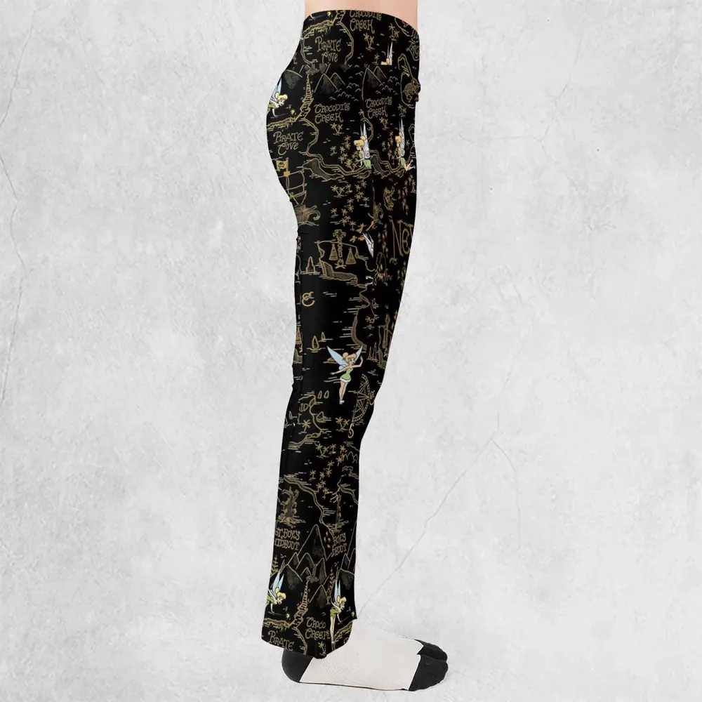 Finding Neverland Tinker Bell Flare Leggings - 2