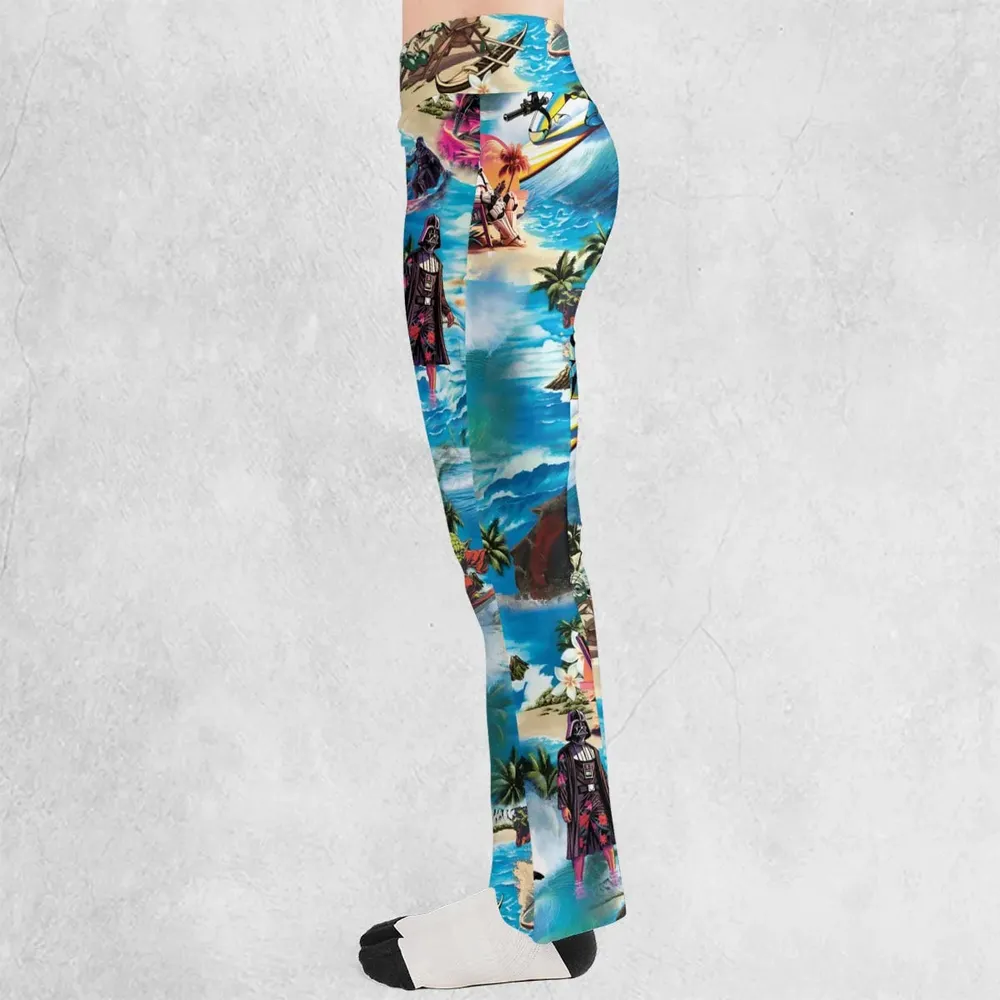 Star Wars Summer Vibes Flare Leggings - 3