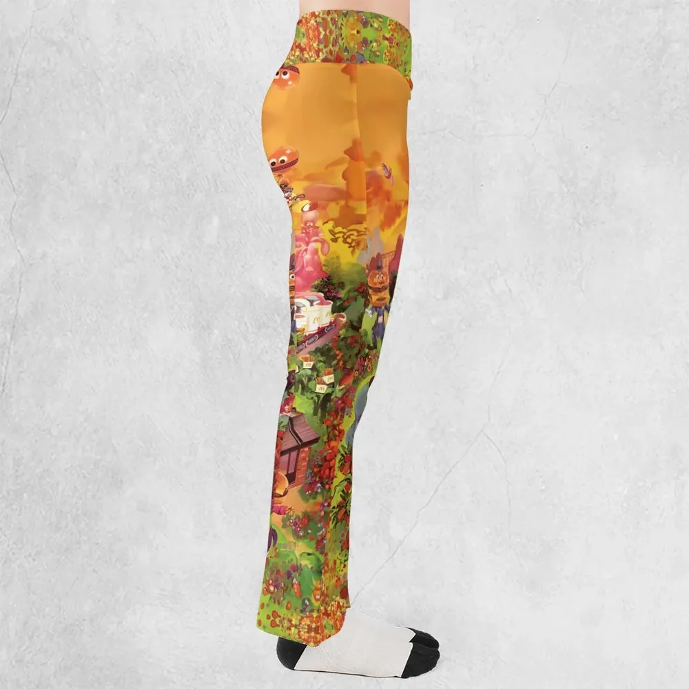 Wonder Foodland The Siege Of Mcdonaldland Flare Leggings - 2