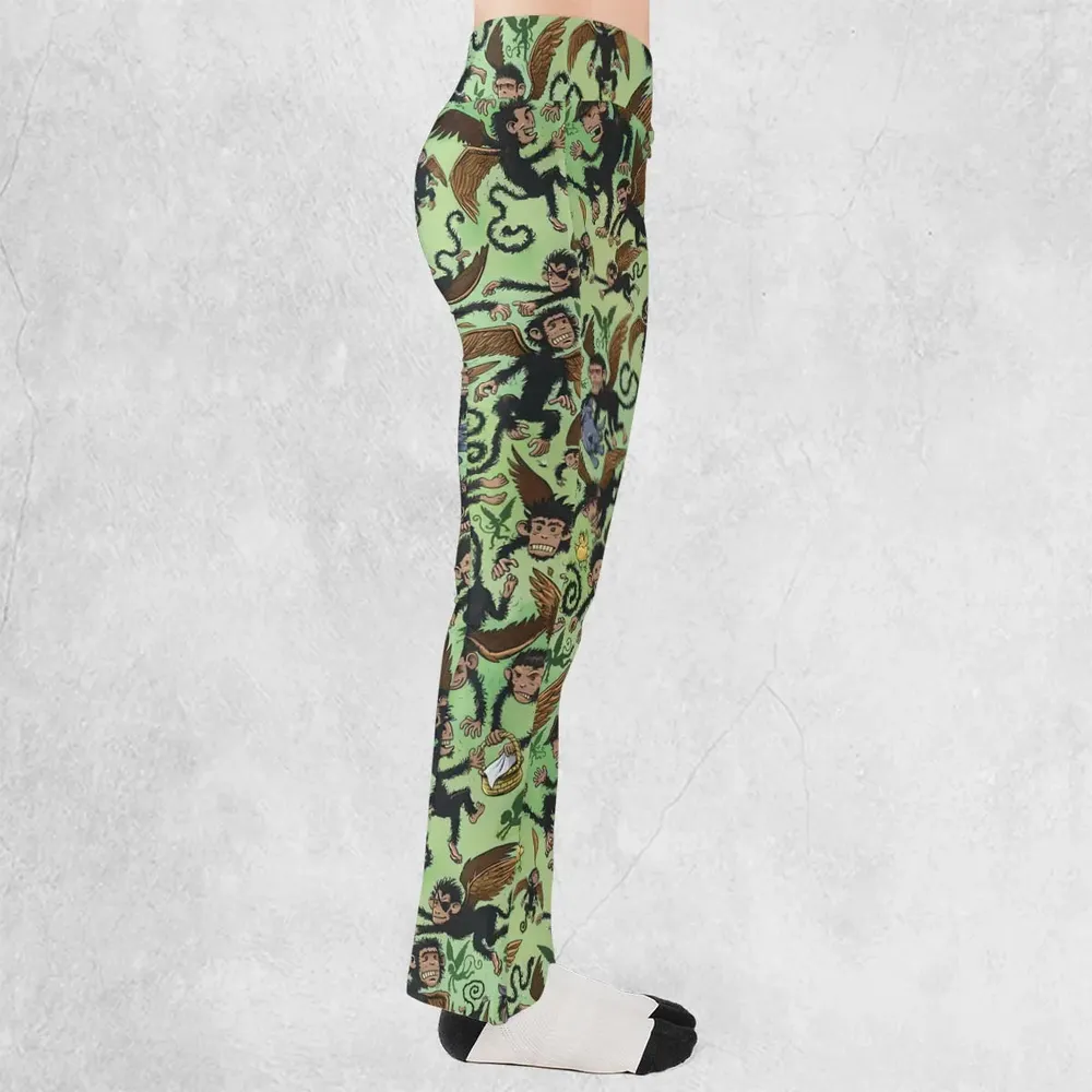 Flying Monkeys The Wizard Of Oz Flare Leggings - 2