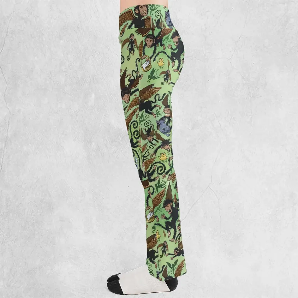 Flying Monkeys The Wizard Of Oz Flare Leggings - 3