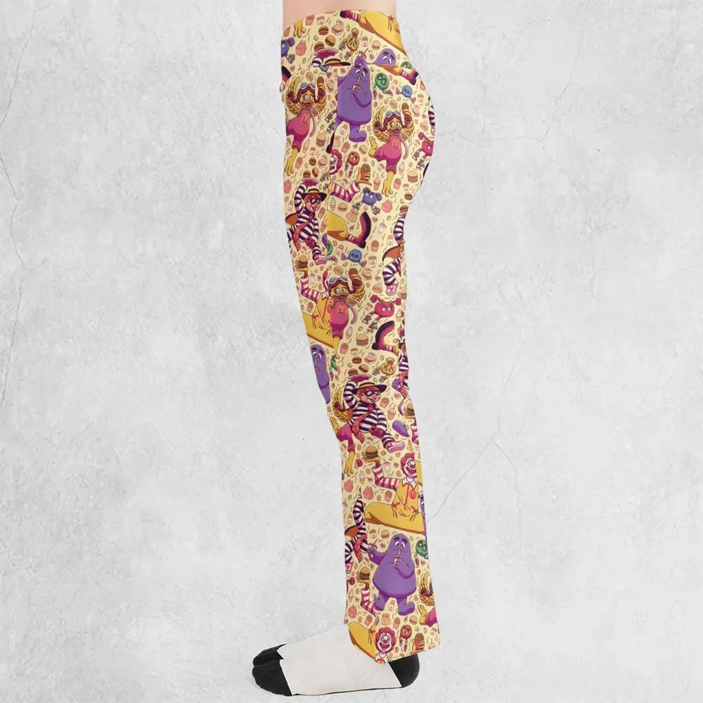 The McDonald's Gang Flare Leggings - 3