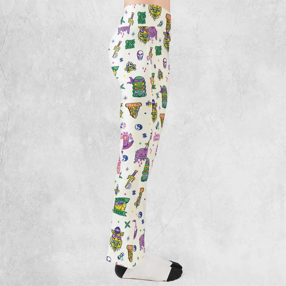 Shell Shock Teenage Mutant Ninja Turtles Flare Leggings - 2
