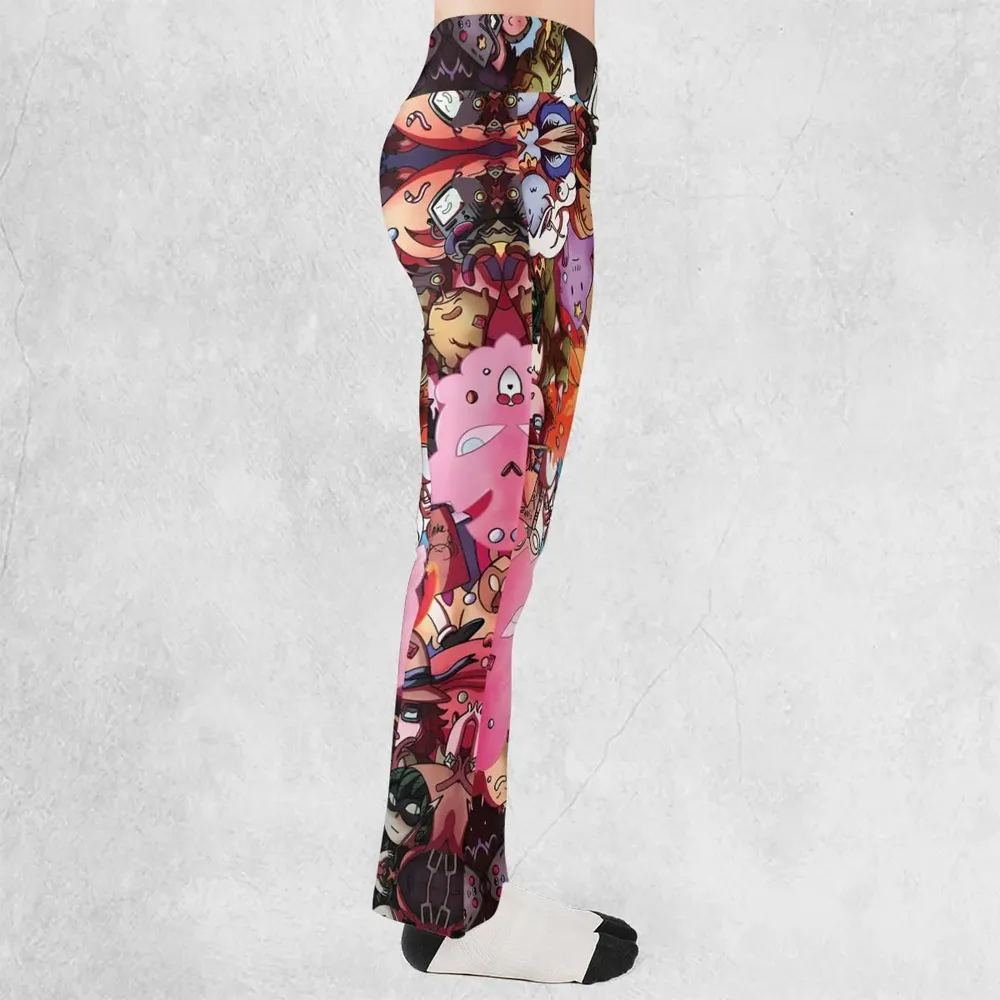 Land of Ooo Adventure Time Flare Leggings - 2
