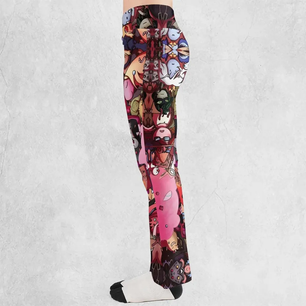 Land of Ooo Adventure Time Flare Leggings - 3