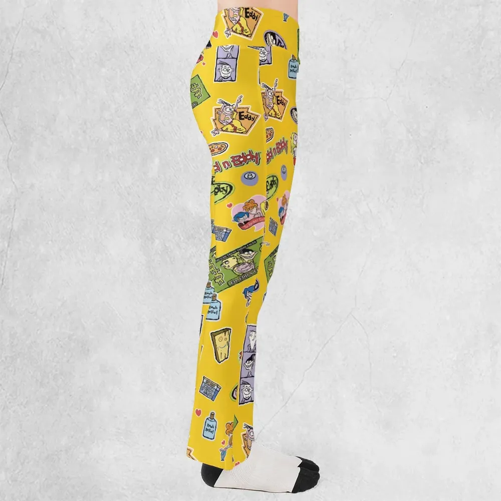 Ed Edd n Eddy n The Kanker Sisters Flare Leggings - 2