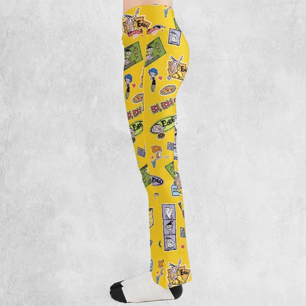 Ed Edd n Eddy n The Kanker Sisters Flare Leggings - 3