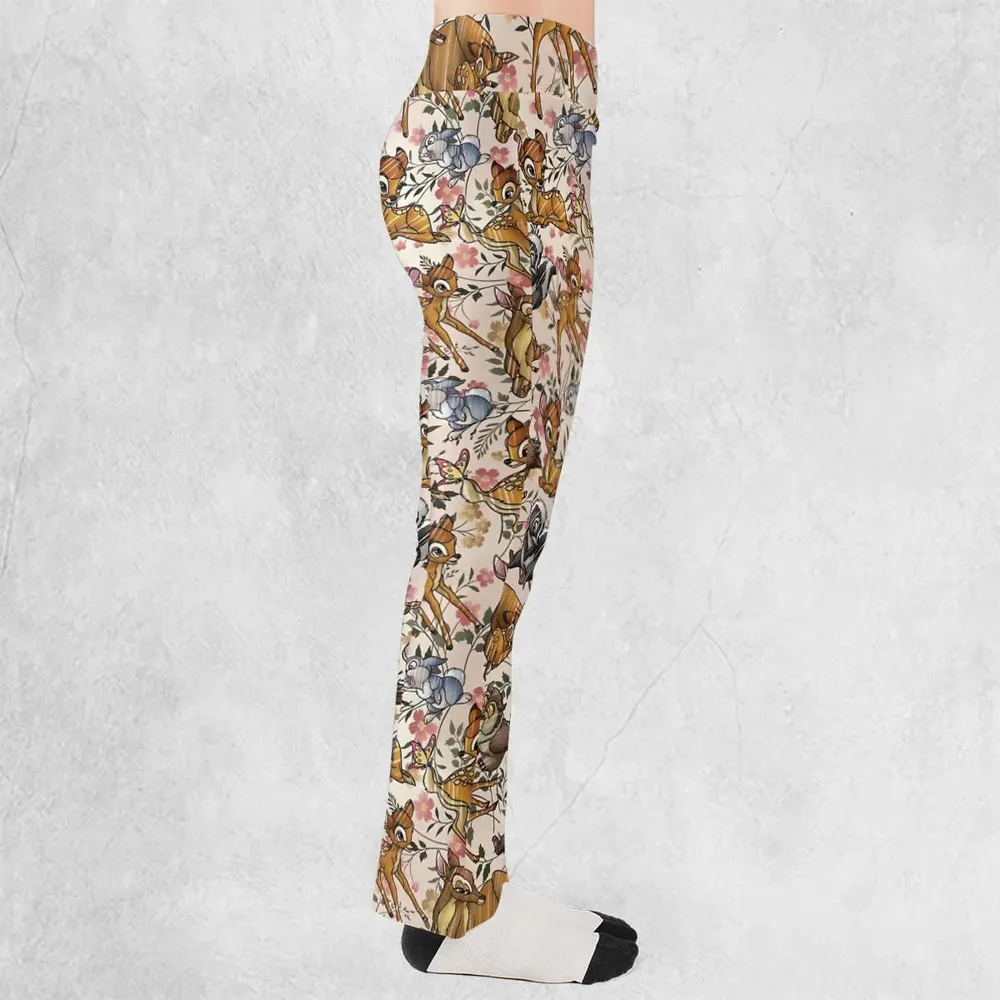 Little Wild Bambi Flare Leggings - 2