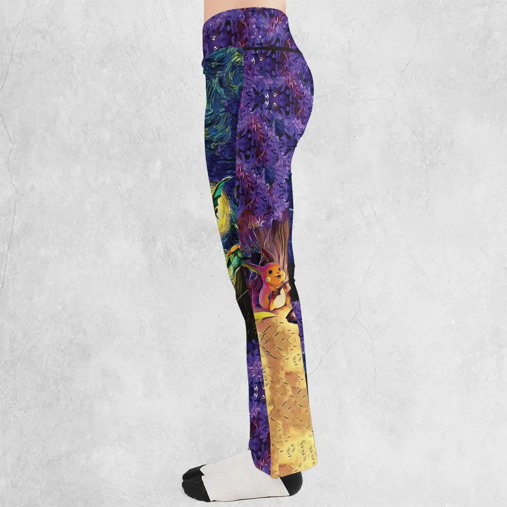Pokemon Starry Night Campfire Flare Leggings - 3