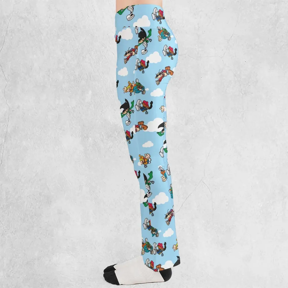 Codename Kid Next Door Characters Flare Leggings - 3