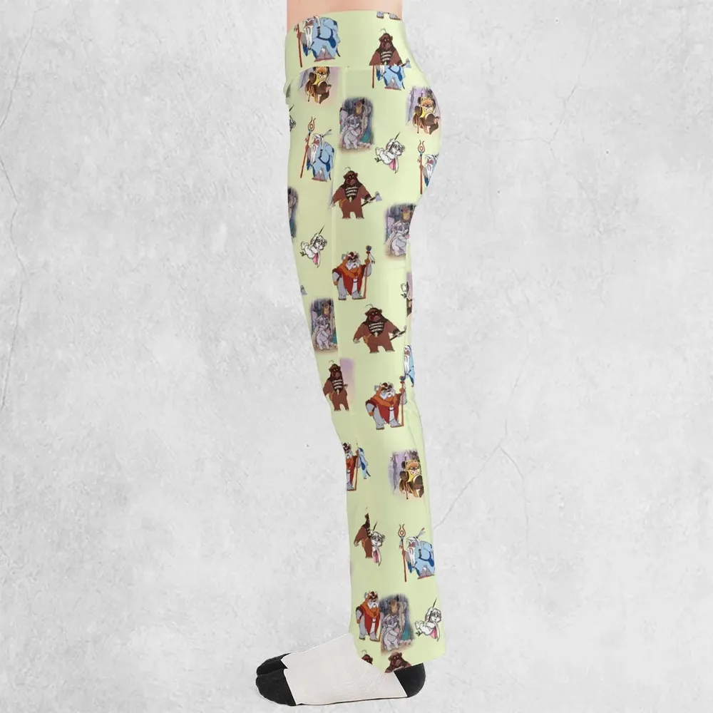 Ewoks Characters Star Wars Flare Leggings - 3