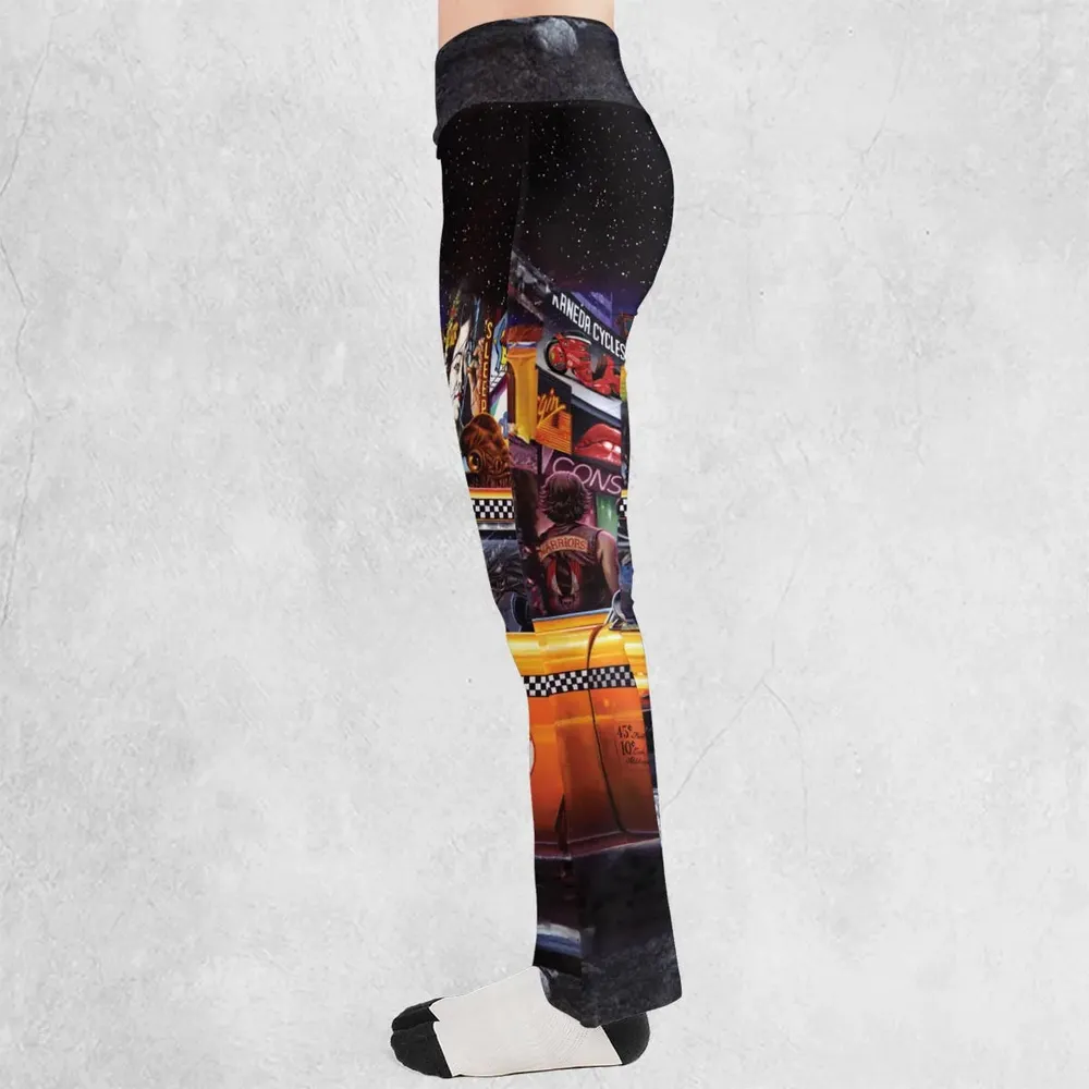 Movies Mashup Flare Leggings - 3