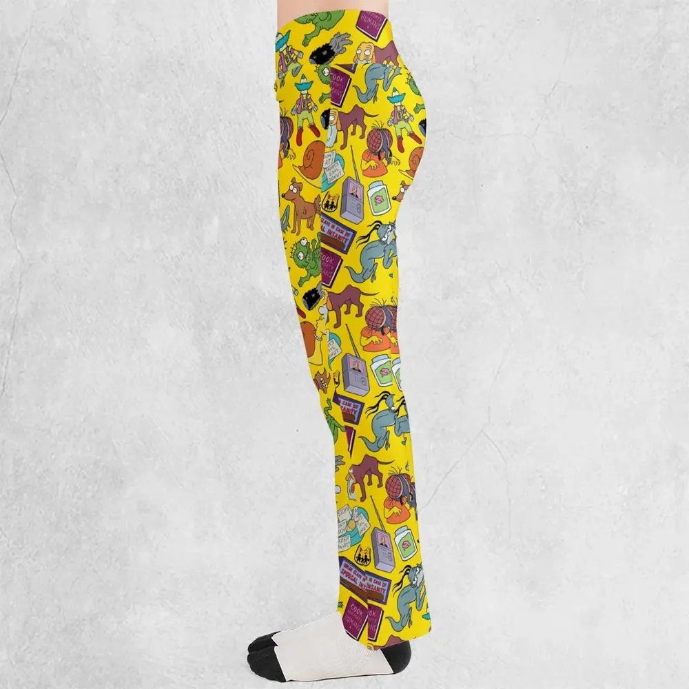 Treehouse of Horror The Simpson Flare Leggings - 3