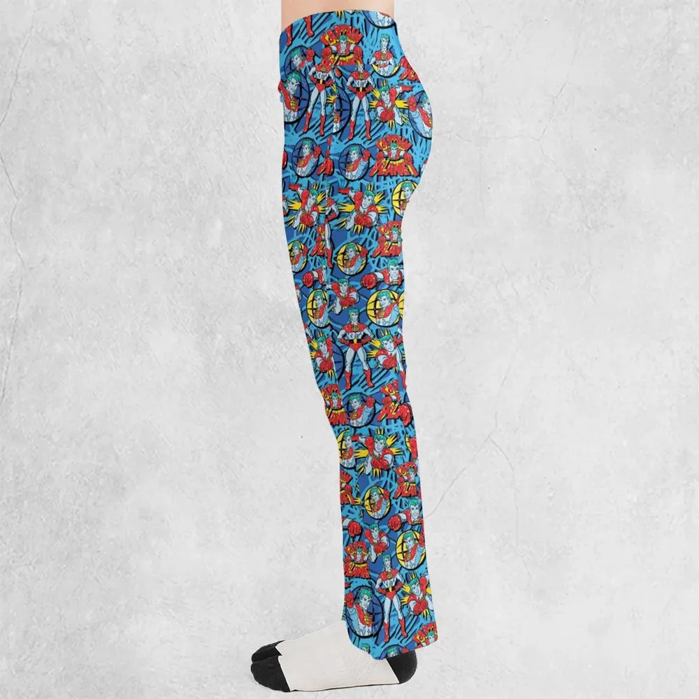 Hero of the Environment Captain Planet and the Planeteers Flare Leggings - 3