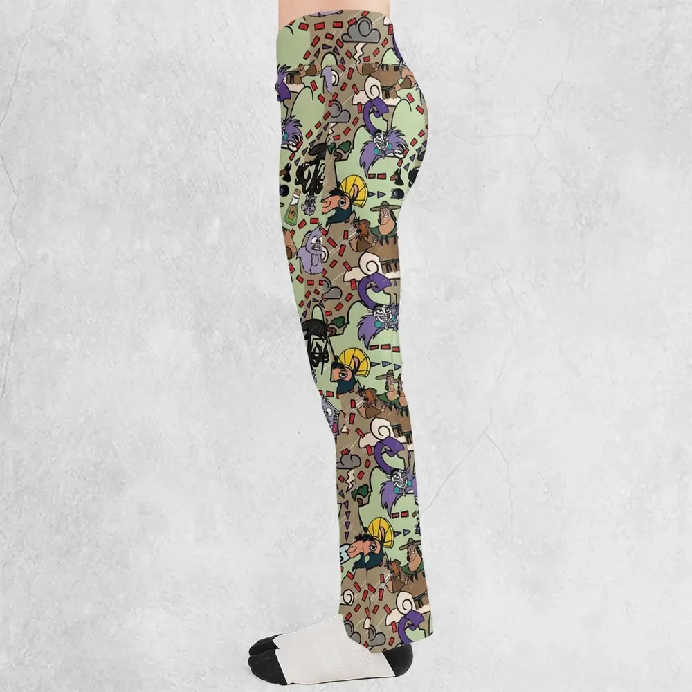 Groove Map The Emperor's New Groove Flare Leggings - 3