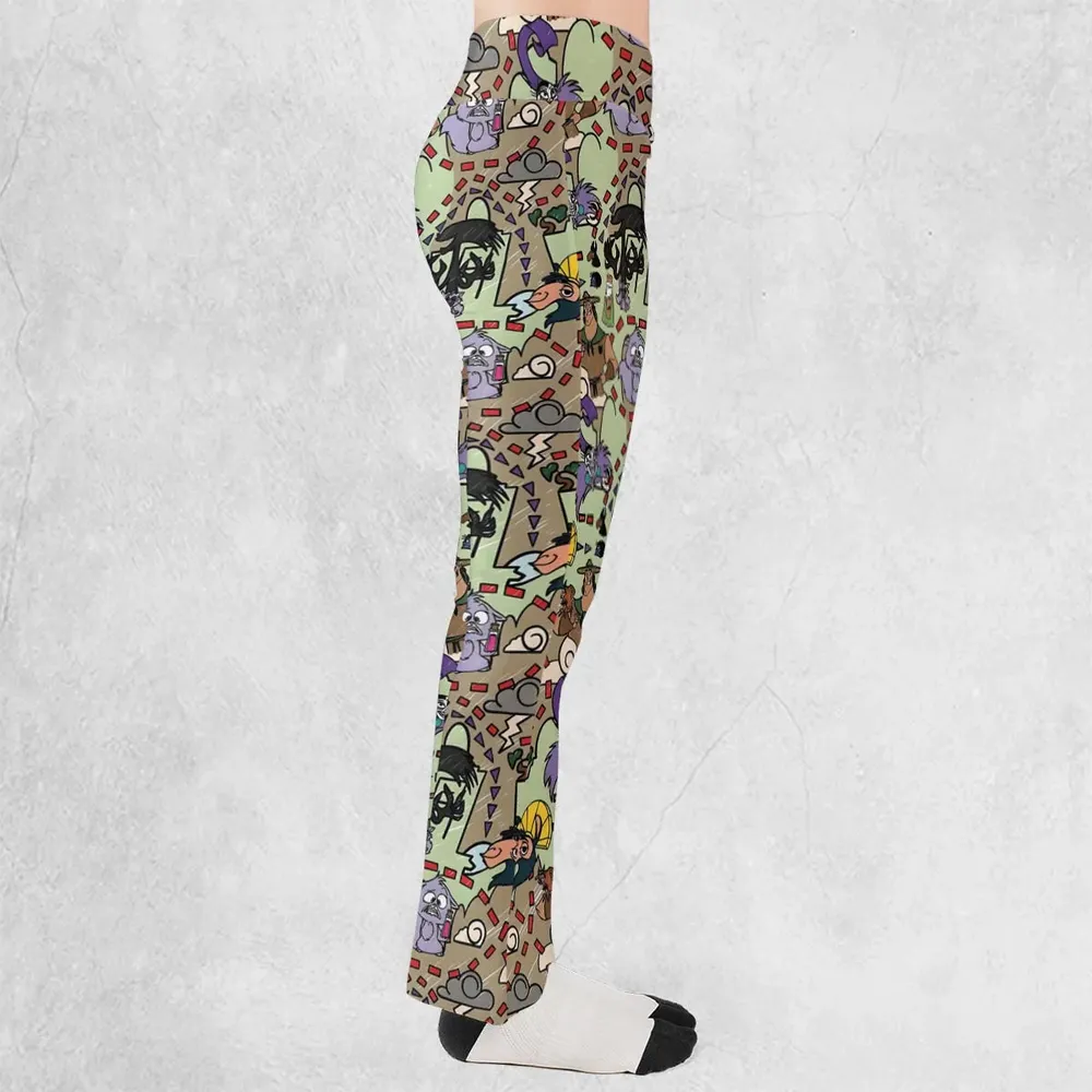 Groove Map The Emperor's New Groove Flare Leggings - 2