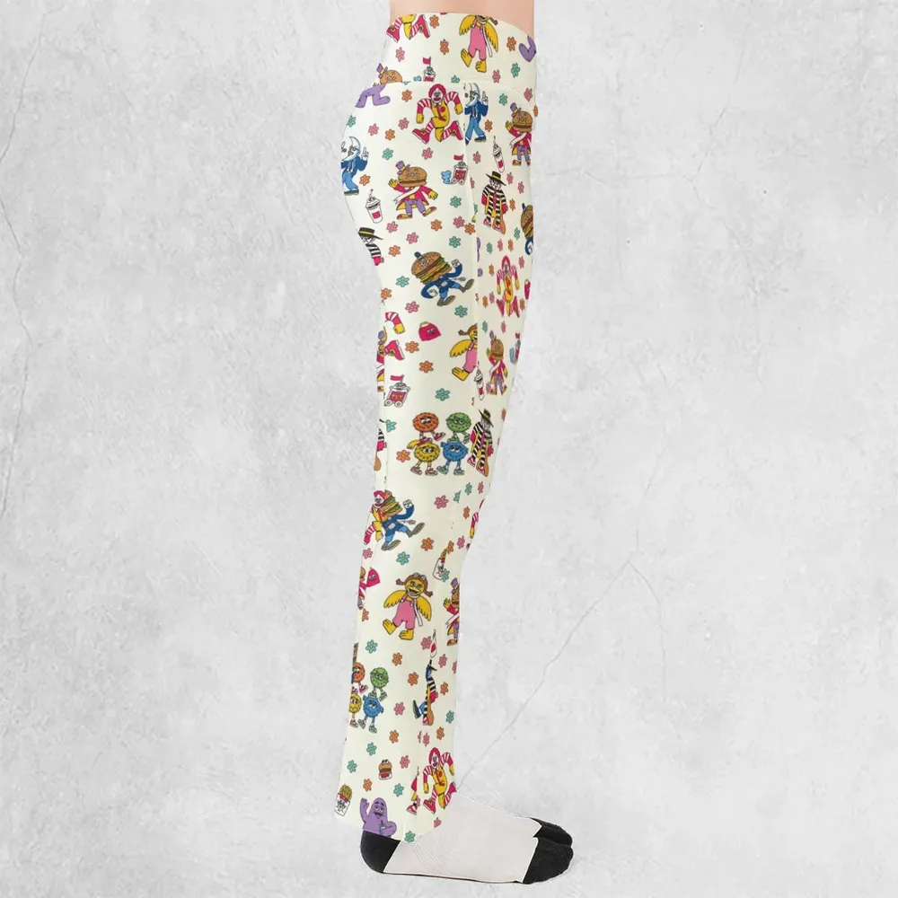 BADA BOP BA BA Mcdonaldland Flare Leggings - 2