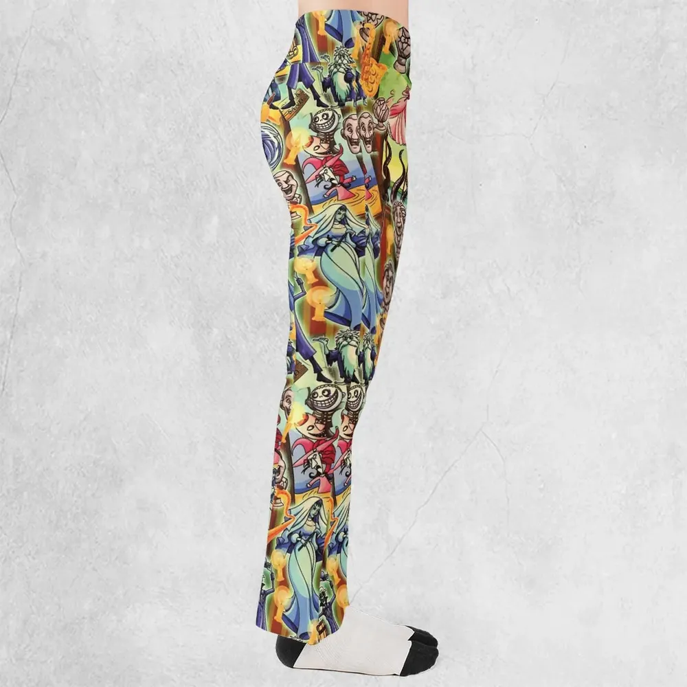 999 Happy Haunts Flare Leggings - 2