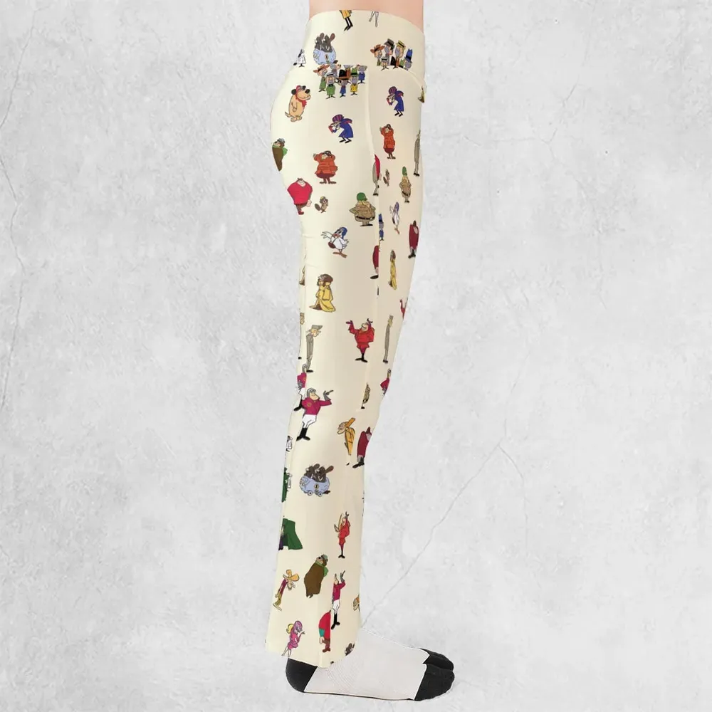 Wacky Races Characters Flare Leggings - 2