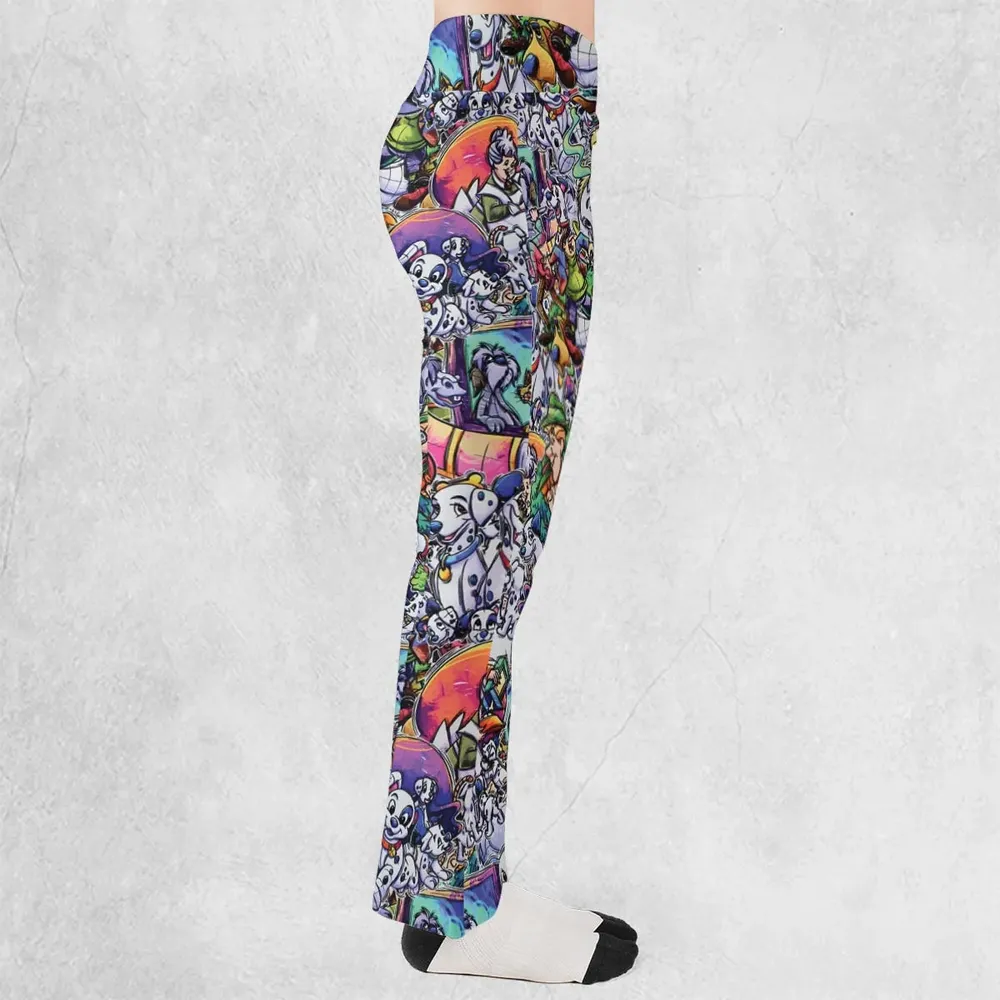 101 Dalmatians Main 90s Flare Leggings - 2
