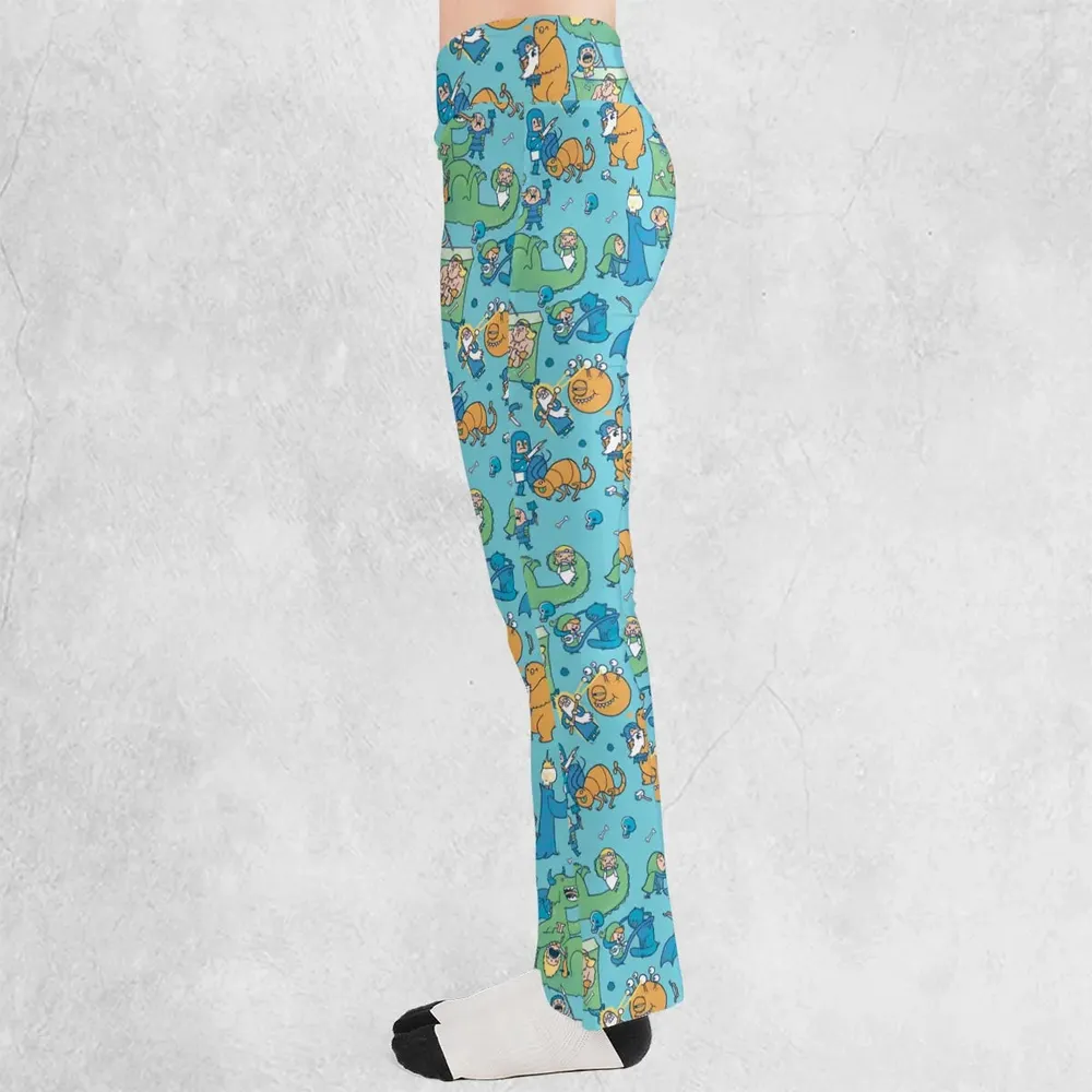 Total Party Kill DnD Flare Leggings - 3