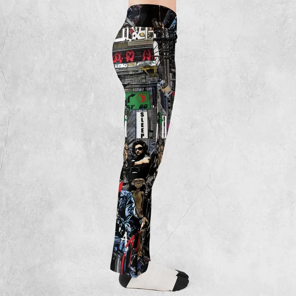 The 80s Iconic Flare Leggings - 2