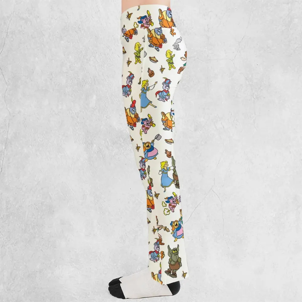 Gummi Bears Characters Flare Leggings - 3