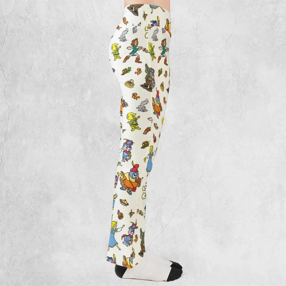 Gummi Bears Characters Flare Leggings - 2