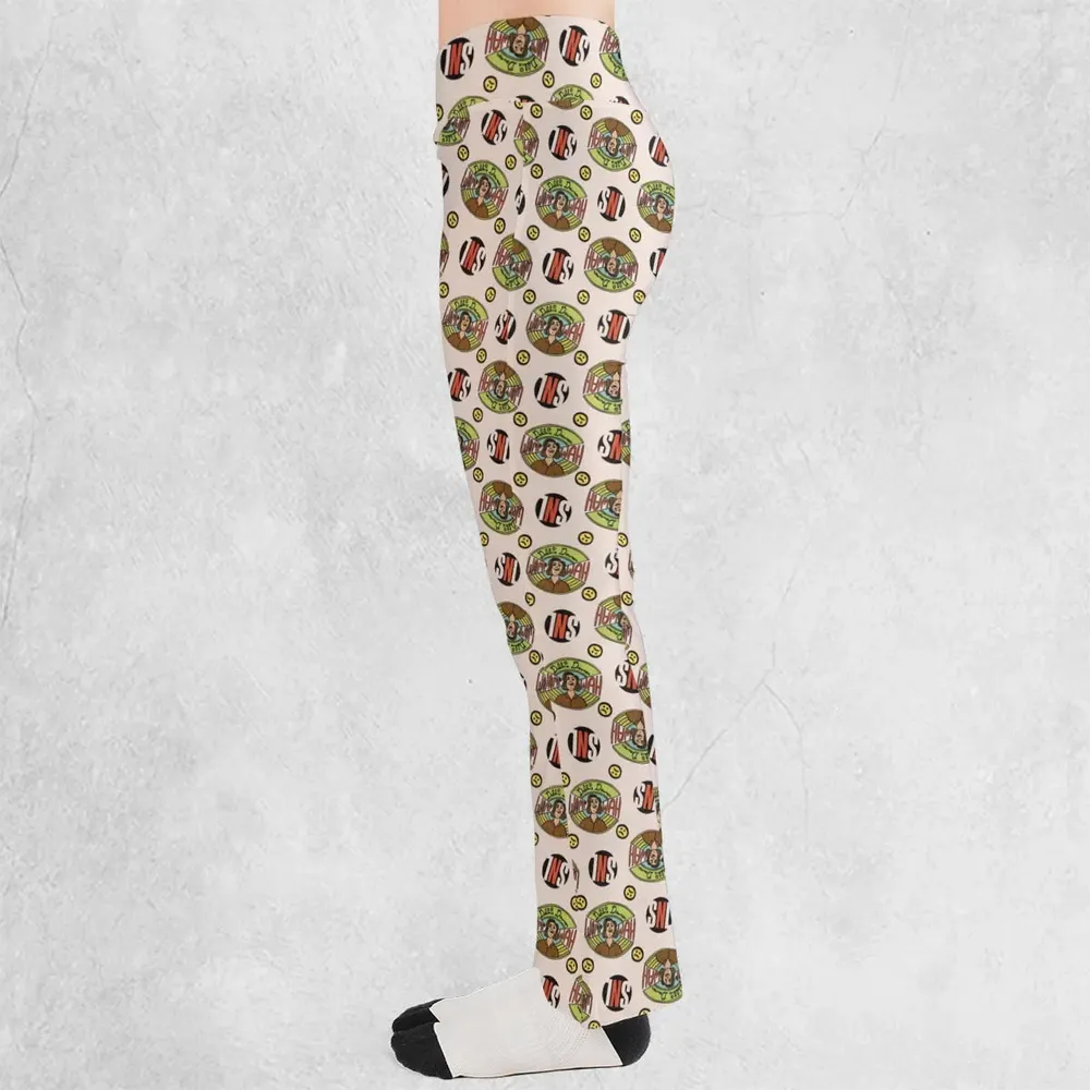 Debbie Downer Saturday Night Live Flare Leggings - 3