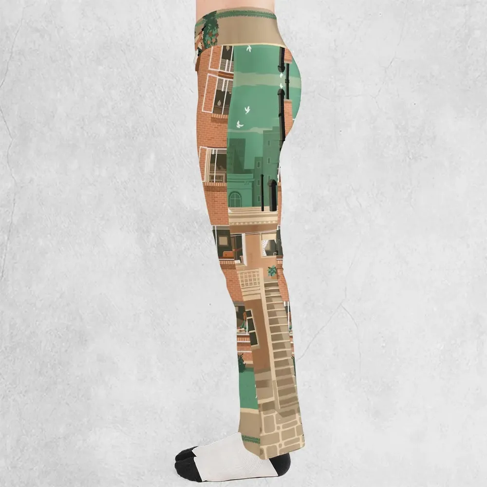 Rear Window Flare Leggings - 3