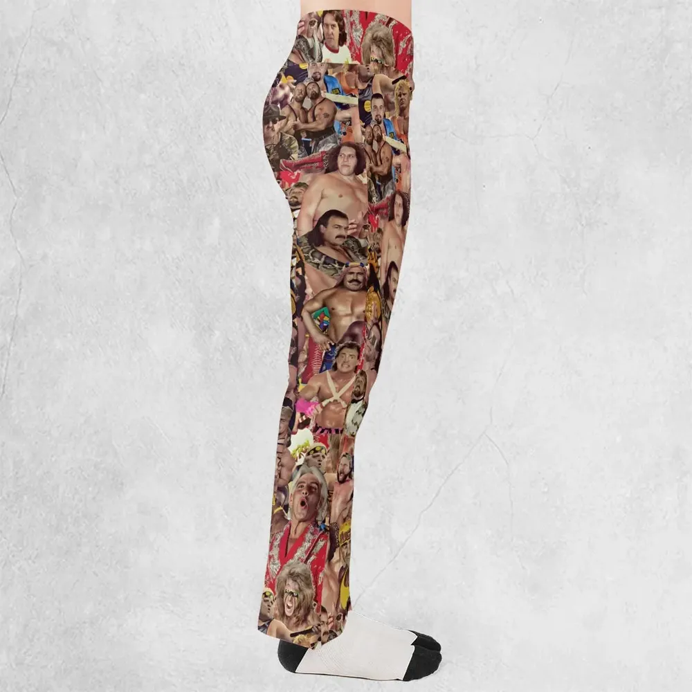 Pro Wrestlers Flare Leggings - 2