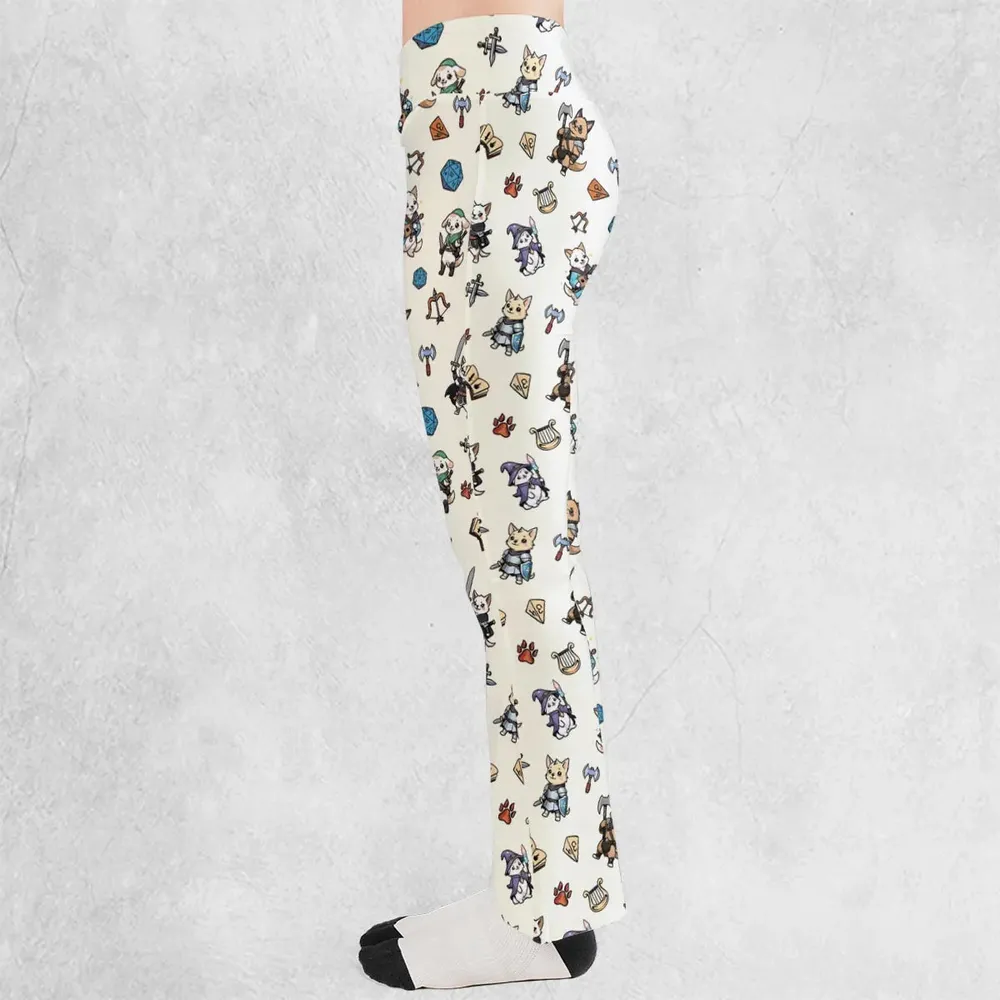 Dungeons and Dogs DnD Flare Leggings - 3