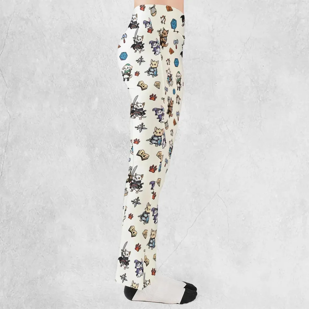 Dungeons and Dogs DnD Flare Leggings - 2