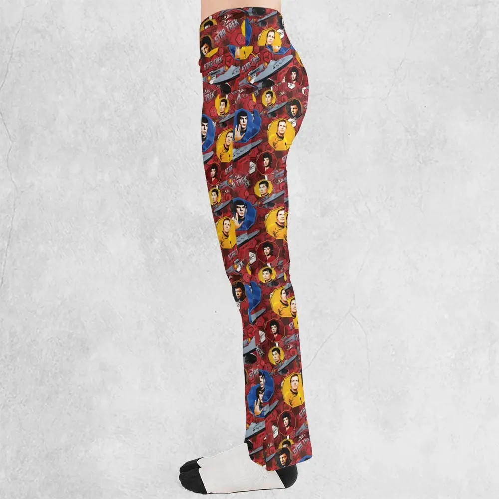 Boldly Star Trek Flare Leggings - 3