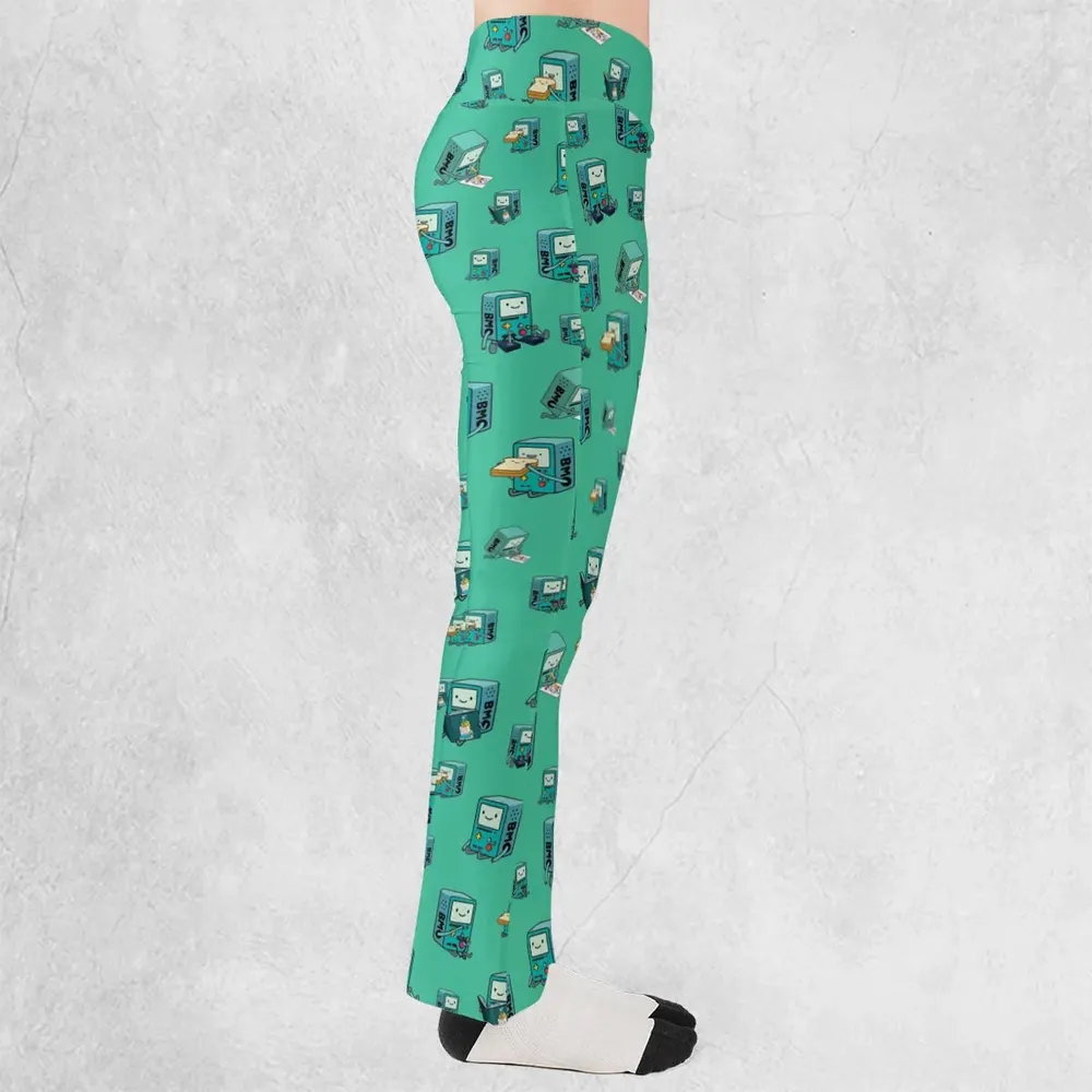BMO World Adventure Time Flare Leggings - 2