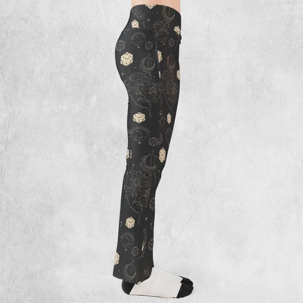 Explosion Dice DnD Flare Leggings - 2