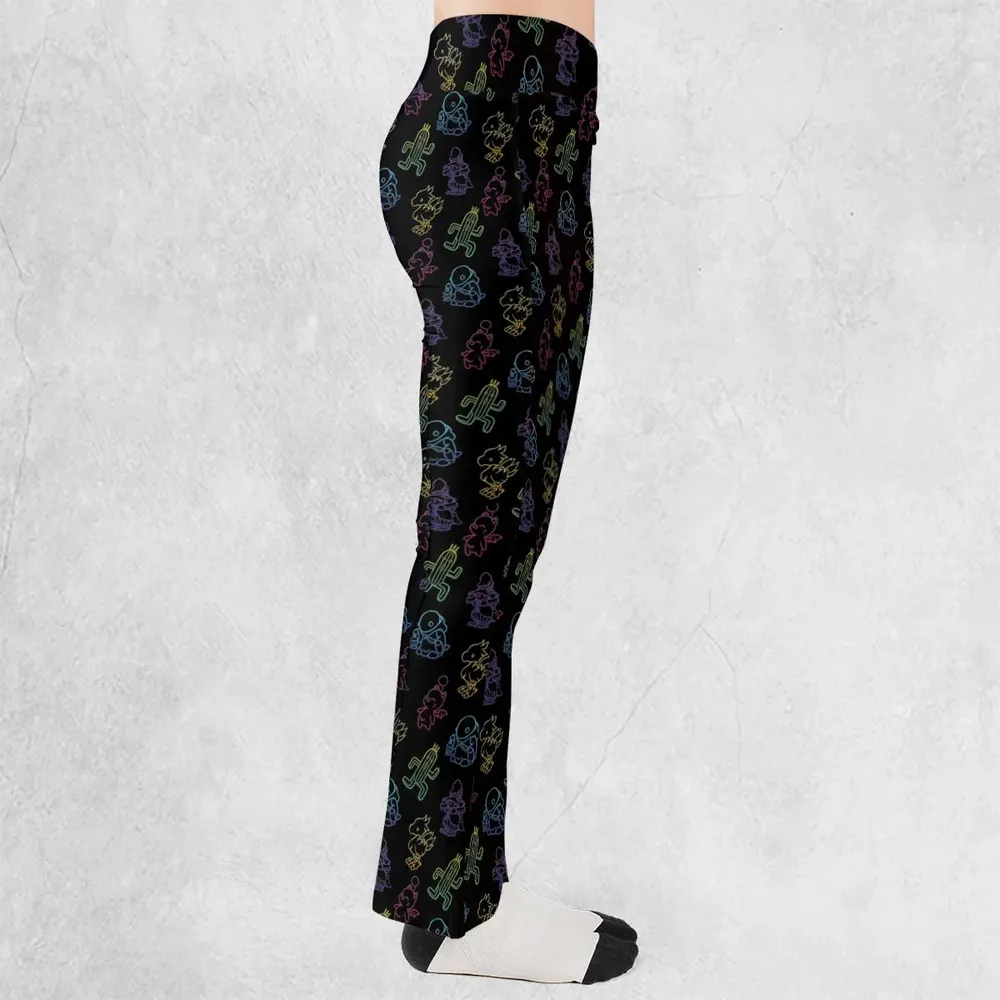 From Chocobos To Cactuars Final Fantasy Flare Leggings - 2